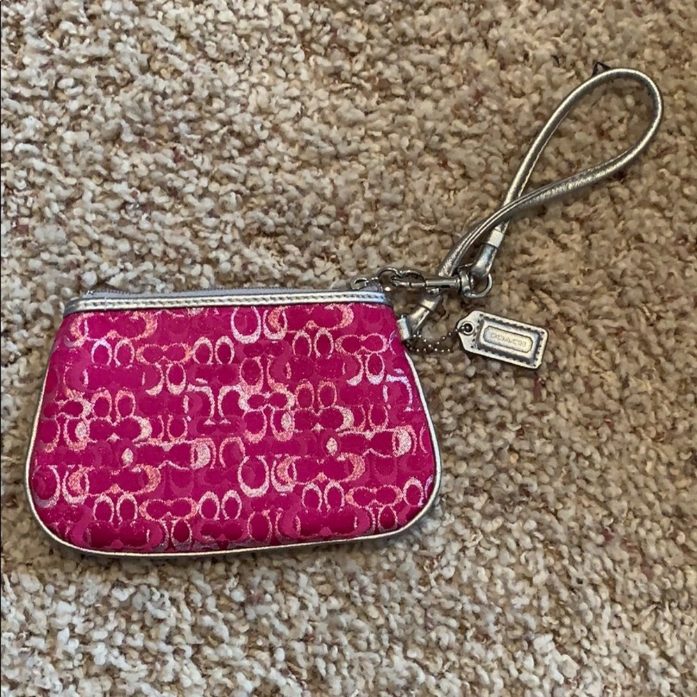 NWOT Coach Wristlet